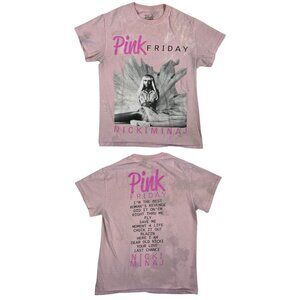 Nicki Minaj Pink Friday Tour T-Shirt Womenβs Size Medium Concert